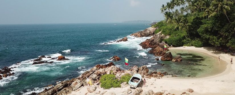 The Secret Beach in Mirissa Sri Lanka