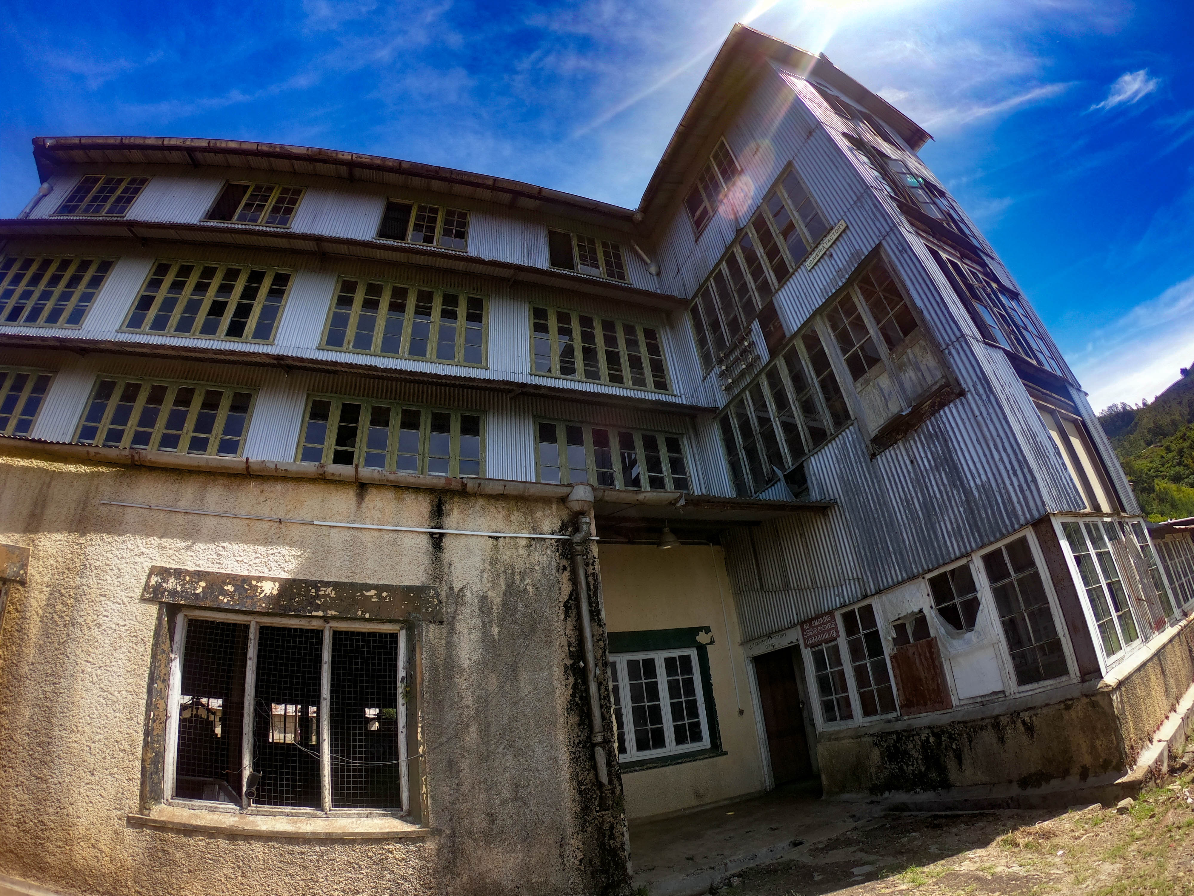 The abandoned Udaweriya Tea Factory. Ohiya, Sri Lanka