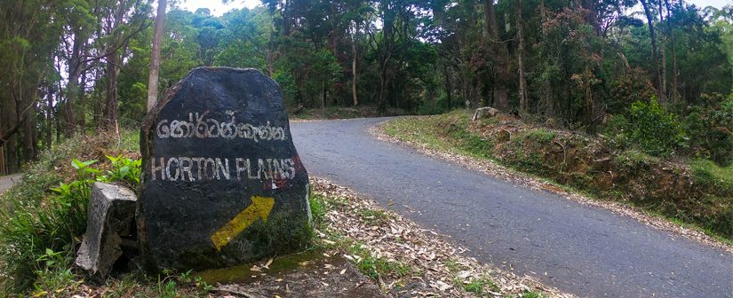 Road to Horton Plains Sri Lanka