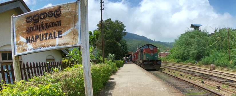 Haputale, Sri Lanka train station