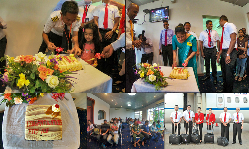FitsAir launcing it's first flight to Jaffna from Colombo